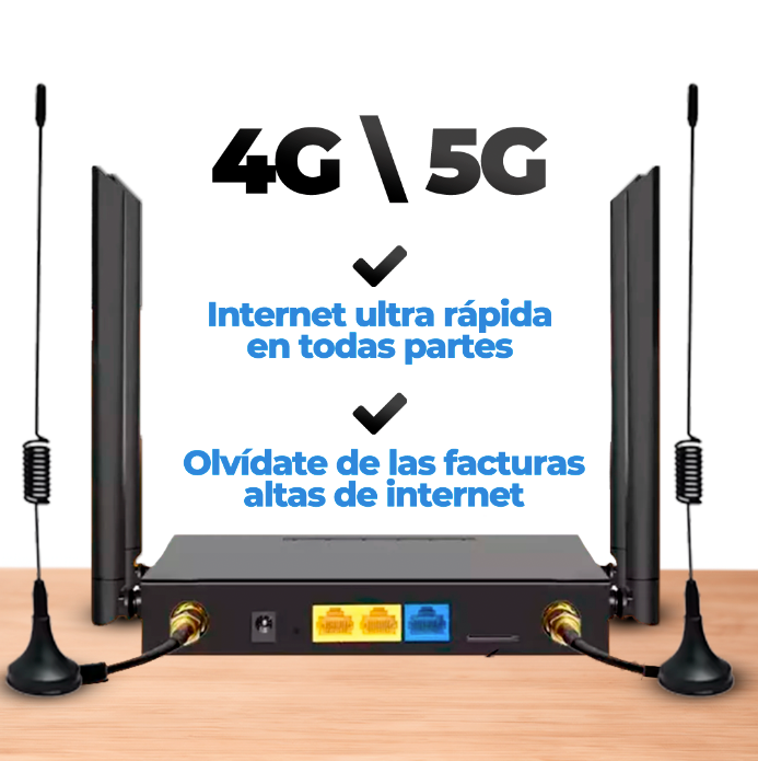 Router de Wifi Gratis UltraLink | Internet 5G Ilimitada